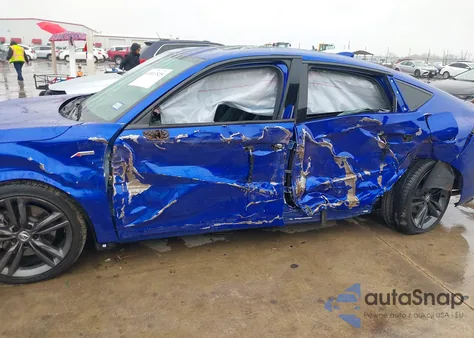 2024 Acura Integra A-Spec Tech from USA, damaged, VIN 19UDE4H68RA023568